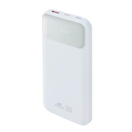 Riva Power VA2211 powerbanka 10000mAh QC/PD, 3 integrované kabely, bílá
