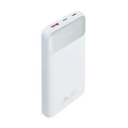 Riva Power VA2211 powerbanka 10000mAh QC/PD, 3 integrované kabely, bílá