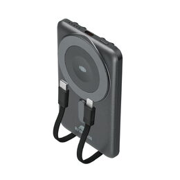 Riva Power VA2607 Magsafe Qi 5000mAh bezdrátová powerbanka 15W + QC/PD 20W + iWa
