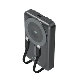 Riva Power VA2608 Magsafe Qi 10000mAh bezdrátová powerbanka 15W + QC/PD 20W + iW
