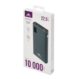 Riva Power VA1021 powerbanka 10000mAh QC/PD kovové tělo, LCD