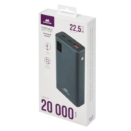 Riva Power VA1022 powerbanka 20000mAh QC/PD kovové tělo, LCD