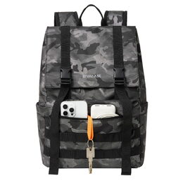Rivacase 7621 Sherwood-ECO rolltop batoh 15l, šedý