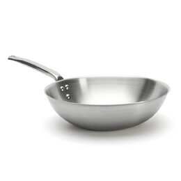 Pánev de Buyer, 3608.32, ALCHIMY, WOK, 3 vrstvy z nerezové oceli 18/10, zahnutý