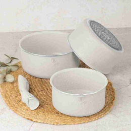 BERLINGERHAUS Sada nádobí s titanovým povrchem 13 ks Sahara Nordic Collection BH-8420