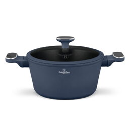 BERLINGERHAUS Kastrol s titanovým povrchem a poklicí 24 cm Deep Sea Collection BH-8377