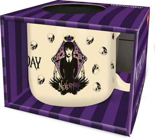 Hrnek keramický 400 ml, Wednesday