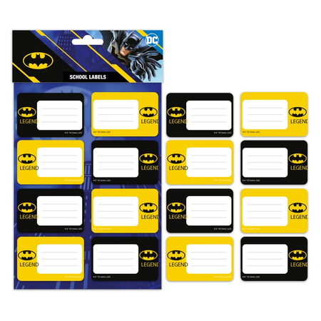 Batman školní samolepky (budget)