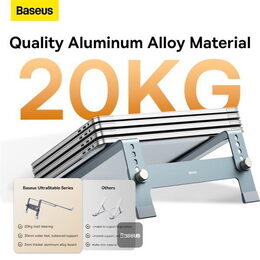 Nastavitelný stojan Baseus UltraStable pro notebooky šedý