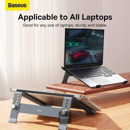 Nastavitelný stojan Baseus UltraStable pro notebooky šedý