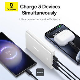 Powerbanka Baseus PicoGo 10000mAh, 20W bílá