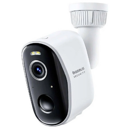 Venkovní kamera Baseus Security N1 Plus 2K (sada 4ks+centrální stanice) bílá