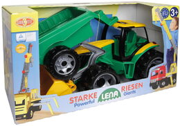 LENA Traktor se lžící a přívěsem 110 cm