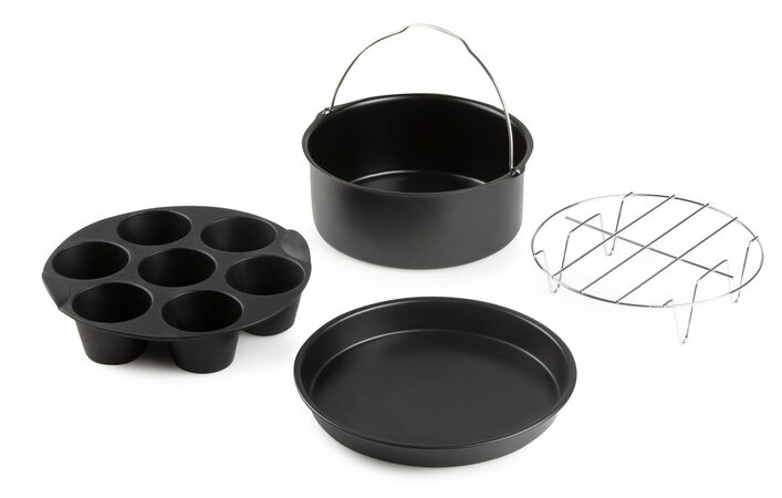 Sada příslušenství pro horkovzdušné fritézy - DOMO DO167, ideální pro 4-6 litrov