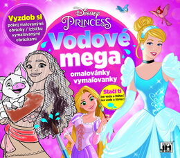 JIRI MODELS Vodové mega omalovánky/ Princezny