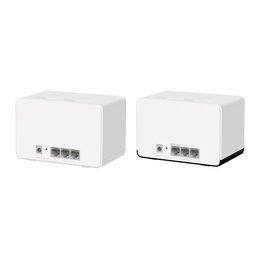 WiFi router TP-Link Mercusys Halo H85X(2-pack) WiFi 6, AX3000, 1x 2,5GLAN, 2x GLAN2,4/5 GHz