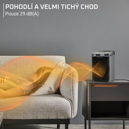 Rowenta SO6550F0 Teplovzdušný ventilátor do koupelny