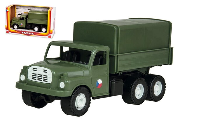 Dino Auto nákladní Tatra 148 khaki vojenská 30 cm