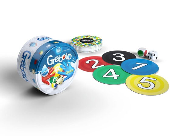 Bonaparte Grabolo Základní hra plechové krabičce 8x8x5cm 8ks v boxu STRAGOO