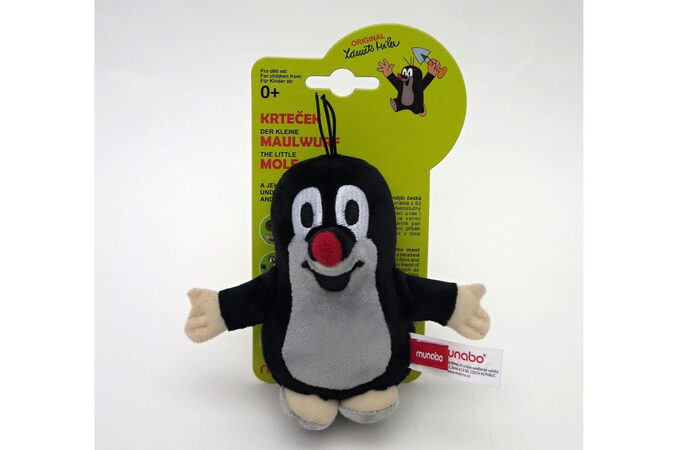 Krtek plyš 10cm 18ks v boxu 0+