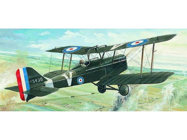 Směr Model R.A.F. SE 5a 1:48 13,8x17,5cm v krabici 31x13,5x3,5cm