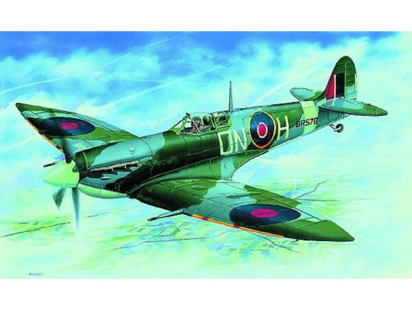 Směr Model Supermarine Spitfire H.F.MK.VI 1:72 12,9x17,2cm v krabici 25x14,5x4,5cm