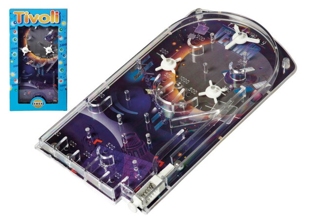 Pinball Tivoli velké ll. hra Směr hlavolam 17x31,5x2cm v krabici