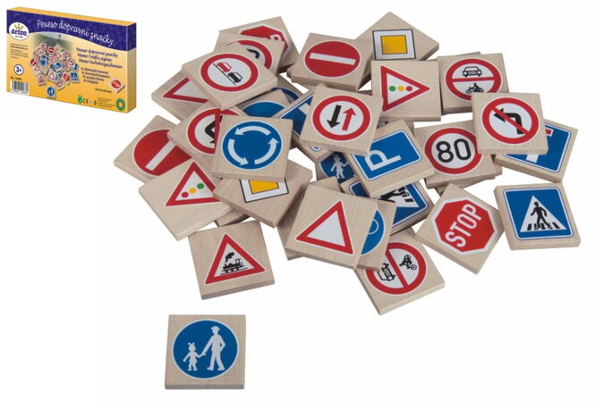 Detoa Pexeso: dopravní značky