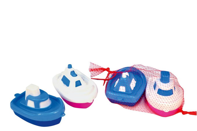 Směr Loď/člun do vany plast 14cm 2ks v síťce 24m+