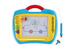 Magnetická tabulka kreslící plast 33x27cm v krabici