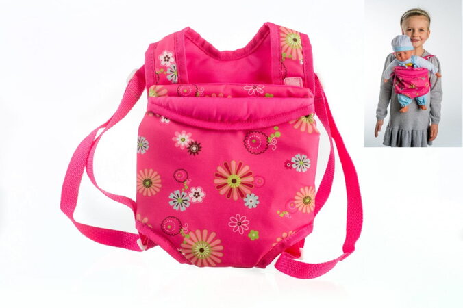 Teddies Nosítko pro panenky - klokaní kapsa