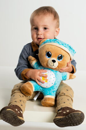 Teddies Medvídek Usínáček modrá