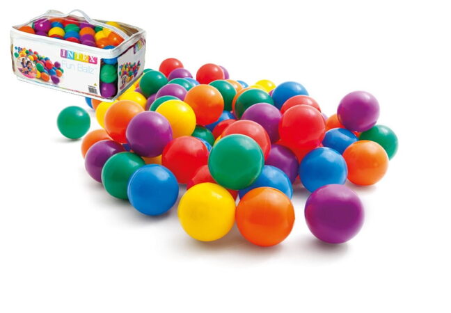 Míčky pro hrací kouty 6,5 cm 100 ks