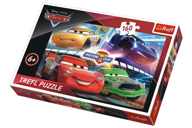 Puzzle Trefl CARS 3 Auta 3 vítězný závod 15356 160 dílků