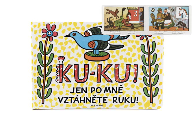 Knížka Ku-ku! Jen po mně vztáhněte ruku! - Josef Lada 24x16cm 2+