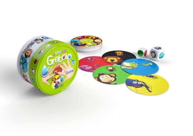 Stragoo Games Grabolo Junior společenská hra v plechové krabičce 9x9x5cm 8ks v boxu