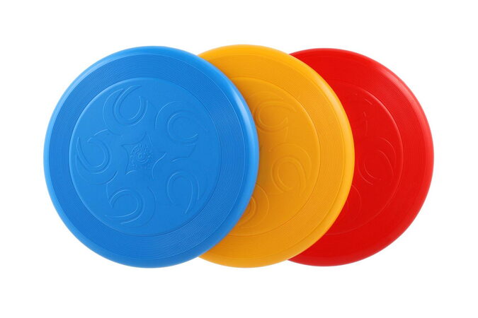 Frisbee plast 23cm 4 barvy 12m+