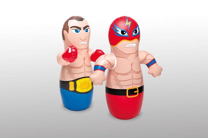 Teddies Figurka boxovací 91x72cm asst 2 druhy nafukovací