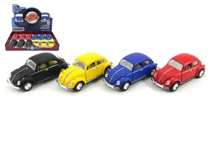 Auto Kinsmart Auto VW Classical Beetle 1967 kov 13cm 1:32