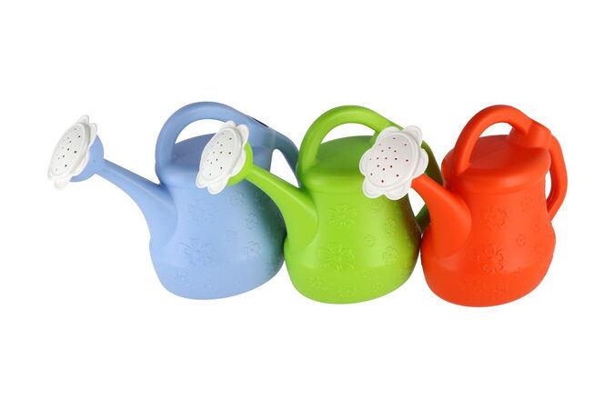 Konvička kytička plast 26x20cm 3 barvy 12m+