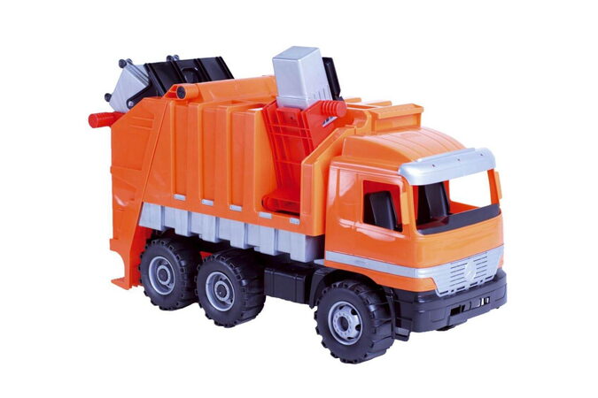 Mercedes popelářské auto plast 74cm v krabici