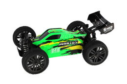 Auto RC Buggy Bonzai Jubatus terénní 30cm plast zelené 2,4GHz na bat.+dob. pack v krab. 40x14x21cm