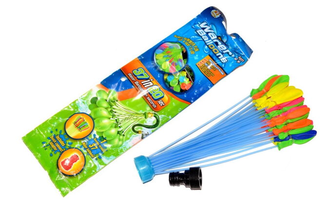 Wiky Vodní bomby 37 ks s nástavcem na kohoutek 10x30cm v sáčku