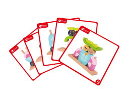 Skládanka Sova dřevo 19ks v krabici 23x19x6,5cm 18m+