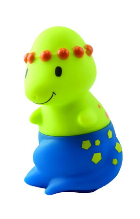 Dinosaurus skládací gumový v krabici 26x24x8cm 12m+