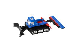 Sněžná rolba kov/plast 12cm na volný chod v krabičce 14x6x8cm