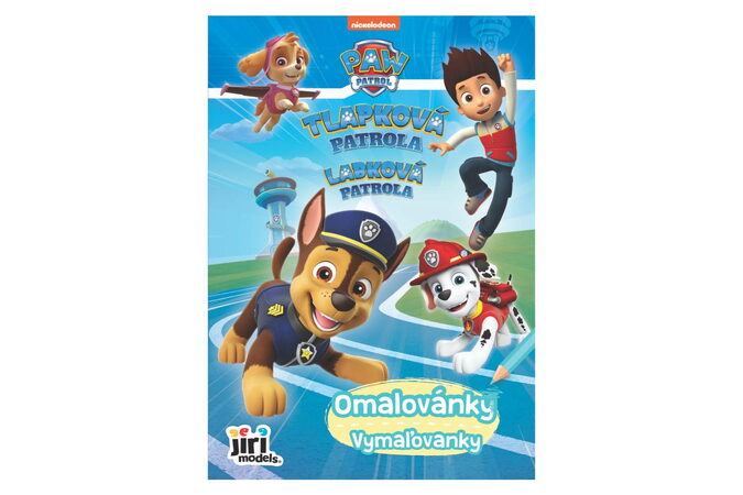 JIRI MODELS Omalovánky Paw Patrol/Tlapková patrola A5 15x21cm, 9 obrázků