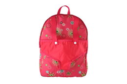 Batoh s nosítkem pro panenku látka 25x35x10cm v sáčku