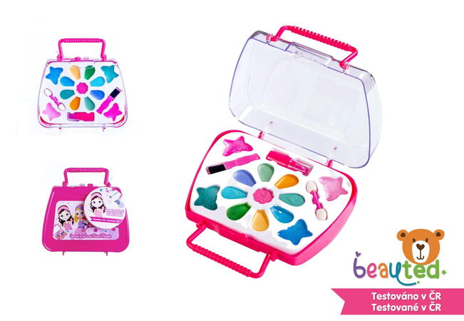 Dětská sada líčení beauted v plastovém kufříku 14,5x15x6cm