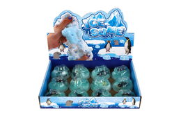 Sliz - hmota s tučňákem 7x4cm 12ks v boxu